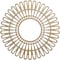 Ekena Millwork Cornelius Wood Fretwork Pierced Ceiling Medallion, Hickory, 16"OD x 6"ID x 1/4"T CMWP16X0250CRHI - alternate 1